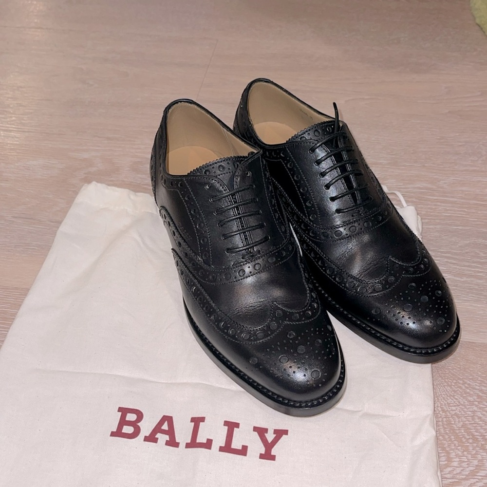 Bally leather loafer